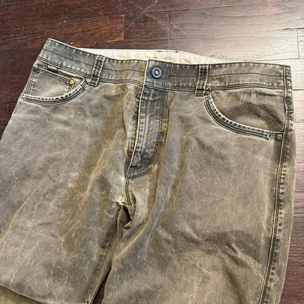 Kuhl ryder pants 36x28 mens cotton work pants outdoors - Picture 2 of 7